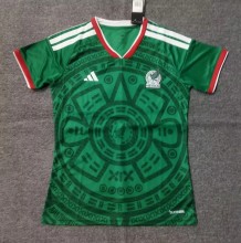 2026 World Cup Mexico Home Women Fans Soccer Jersey (女)