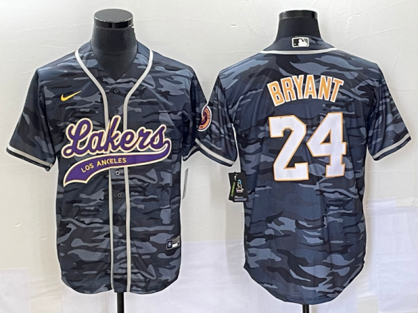 2025 MLB Los Angeles Lakers New Pattern Jersey