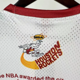 2026 ROCKETS White Retro High Quality Casual T-Shirt #MN