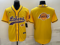 2025 MLB Los Angeles Lakers New Pattern Jersey