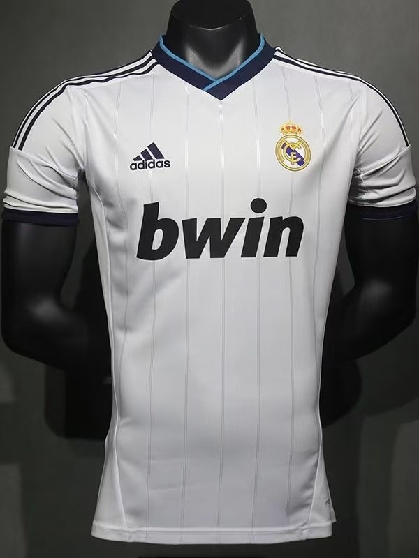 2012-2013 RMA Home Player Version  Retro Soccer Jersey 球员