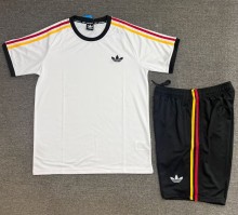 2026 AD White Training Short Suit