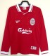 1996-1997 LIV Home Long Sleeve Retro Soccer Jersey