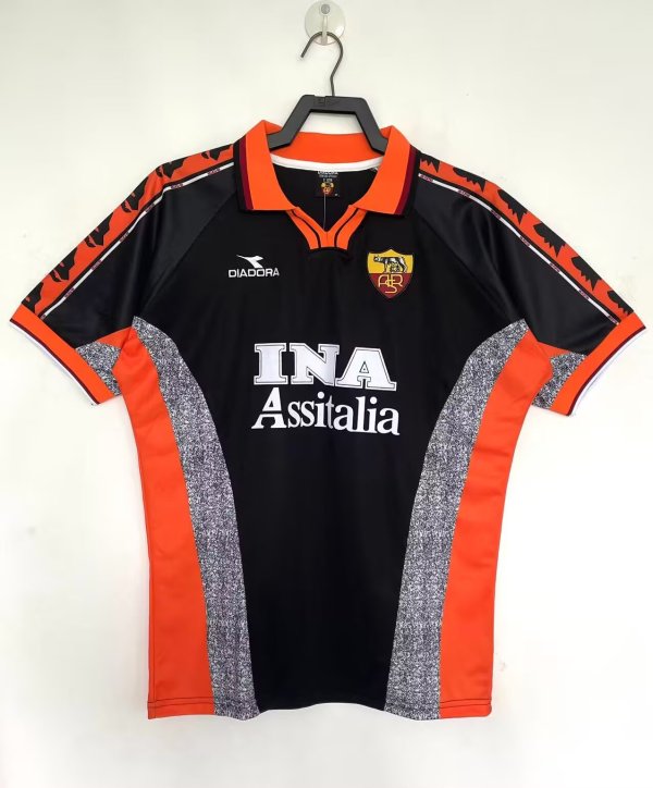 1998-1999 Roma Third Retro Soccer Jersey