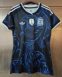 2026 World Cup Argentina Away Women Fans Soccer Jersey (女)
