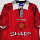 1996-1997 Man Utd Home Retro Soccer Jersey