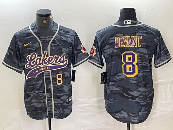 2025 MLB Los Angeles Lakers New Pattern Jersey