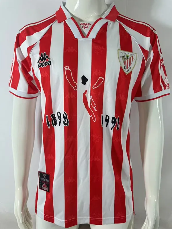1997-1998 Bilbao Home Retro Soccer Jersey