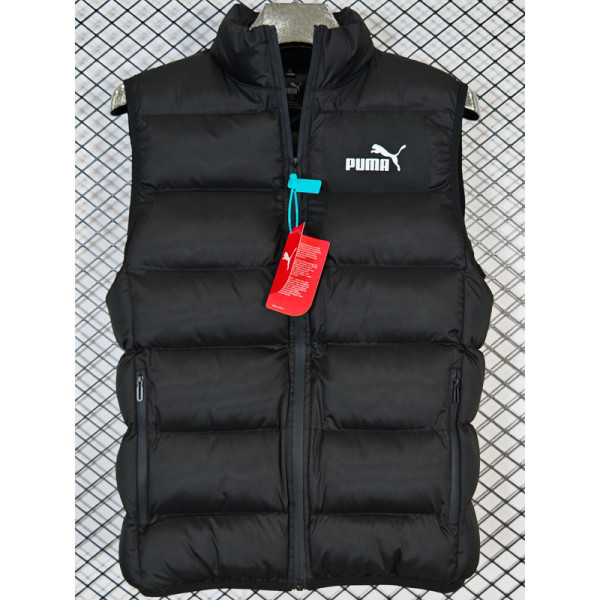 24-25  PM Black Cotton jacket vest (Waistcoat)