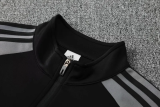 2025 AD Black Jacket Tracksuit
