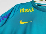2021 Brazil Training clothes Retro Soccer Jersey