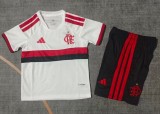 26-27 Flamengo Away Kids Soccer Jersey