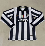 2014-2015 JUV Home Long Sleeve Retro Soccer Jersey