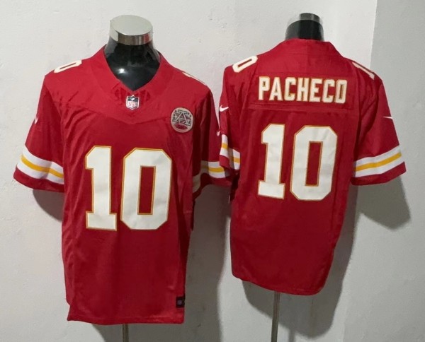 2025 NFL Kansas City Chiefs New Pattern Jersey