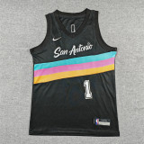 2026  Sa Spurs Top Quality Hot Pressing Kids NBA Jersey