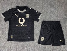 26-27 Dortmund Black Special Edition Kids Soccer Jersey