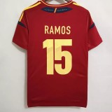 2012 Spain Home Retro Soccer Jersey
