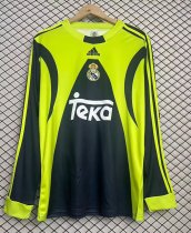 1999-2000 RMA Goalkeeper Long Sleeve Retro Soccer Jersey