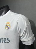 2015-2016 RMA Home Player Version Retro Soccer Jersey