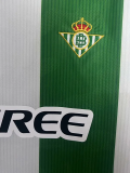 25-26 Real Betis Home Fans Soccer Jersey