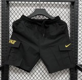 2026 NK Black Casual Short Pants