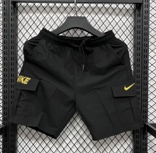 2026 NK Black Casual Short Pants