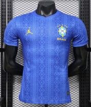 26-27 Brazil Blue Special Edition Player Version Soccer Jersey