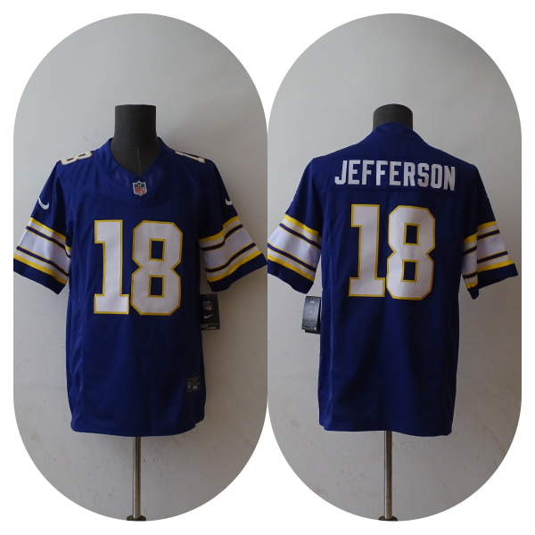 2025 NFL Minnesota Vikings New Pattern Jersey