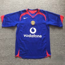 2005-2006 Man Utd Away Retro Soccer Jersey