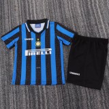 1997-1998 INT Home Retro Kids Soccer Jersey