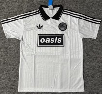 2025 AD Oasis Joint Edition #25 White Black Polo Short Sleeve