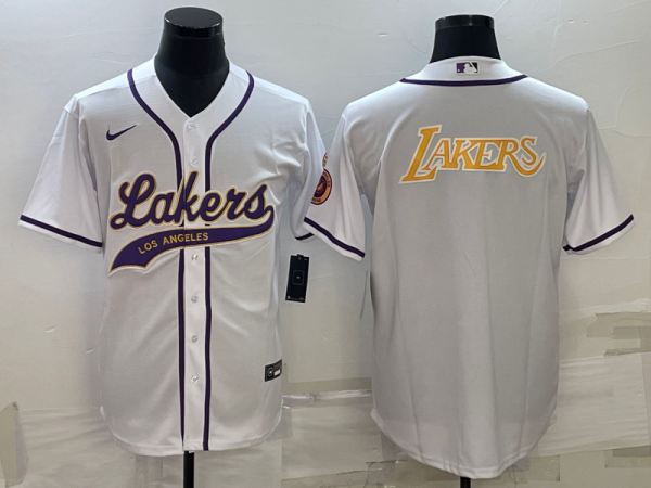 2025 MLB Los Angeles Lakers New Pattern Jersey
