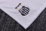 2013 Santos FC Home Long sleeves Kids Retro Soccer Jersey