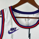 25-26 Raptors CARTER #15 White Retro Top Quality Hot Pressing NBA Jersey