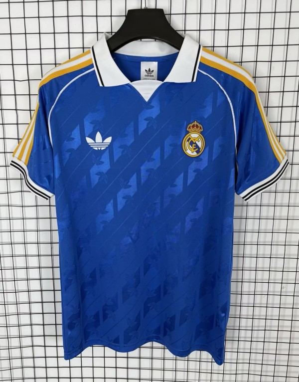26-27 RMA Blue Special Edition Fans Soccer Jersey