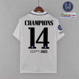 22-23 RMA Home 1:1 Fans Soccer Jersey