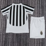 2003-2004 JUV Home Retro Kids Soccer Jersey