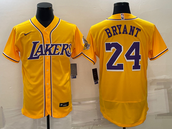 2025 MLB Los Angeles Lakers New Pattern Jersey