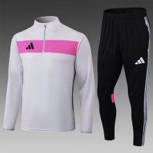 2025 AD Gray Half Pull Tracksuit 