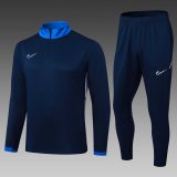 2025 NK Blue Half Pull Tracksuit 