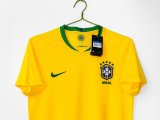 2018 Brazil Home Retro Soccer Jersey