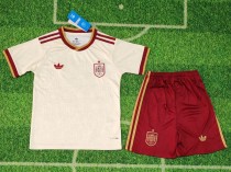 2026 Spain Away Kids Soccer Jersey