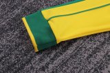 1998 Brazil Home Long sleeves Retro Kids Soccer Jersey