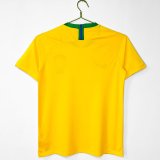 2018 Brazil Home Retro Soccer Jersey