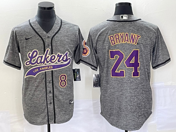 2025 MLB Los Angeles Lakers New Pattern Jersey