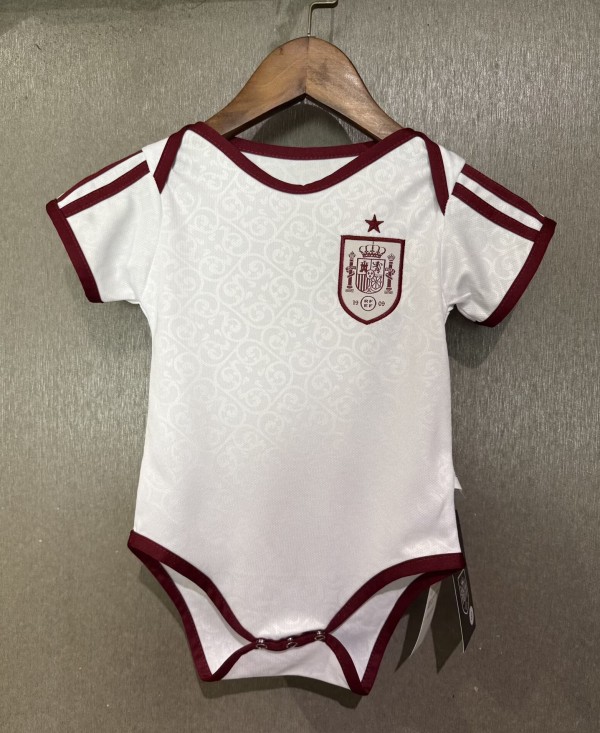 2026 Spain Away Baby Infant Crawl Suit