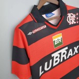 1999 Flamengo Home Retro Soccer Jersey