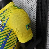 2026 Brazil Yellow Special Edition Player Version Soccer Jersey