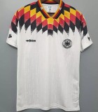 1994 Germany Home White Retro Soccer Jersey
