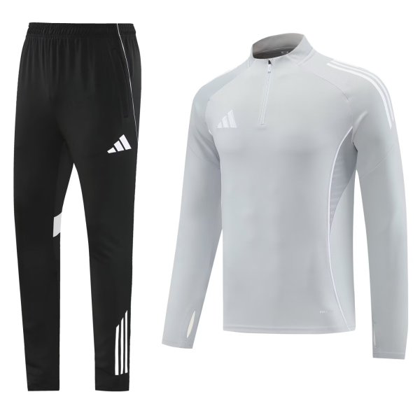 2025 AD Grey Half Pull Tracksuit 